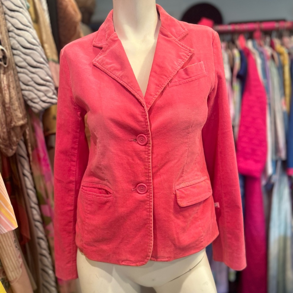 Rustic Pink Corduroy Jacket - Picture 11 of 13